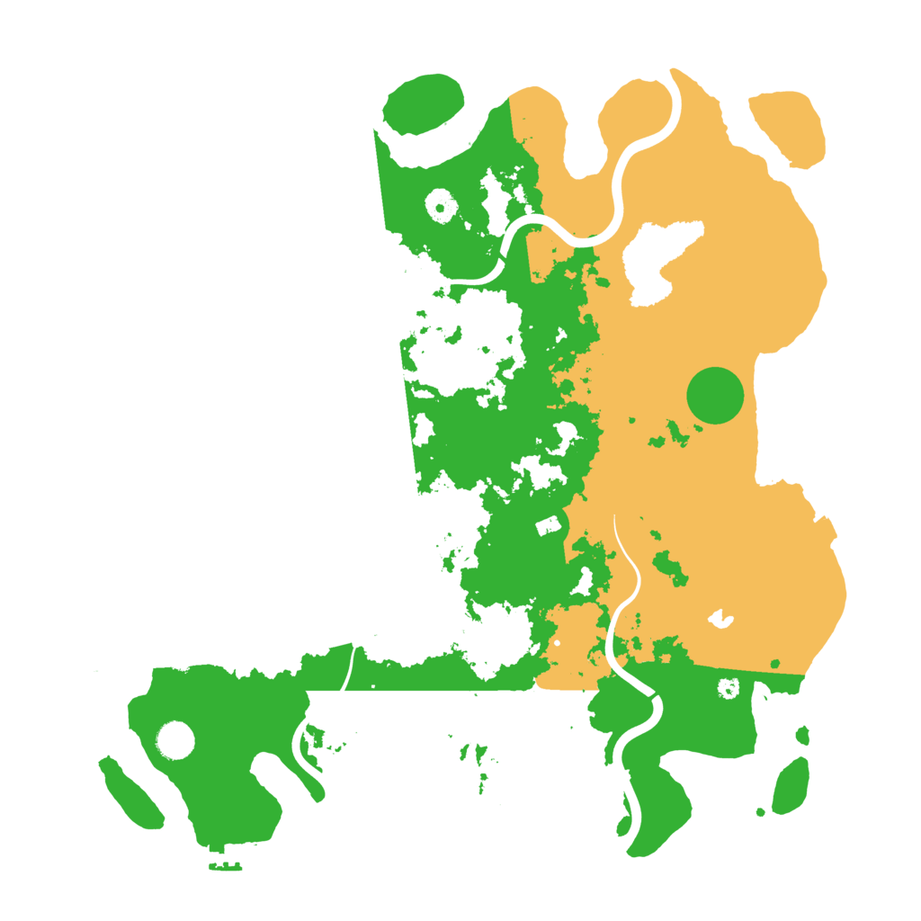 Biome Rust Map: Procedural Map, Size: 4250, Seed: 1842261744
