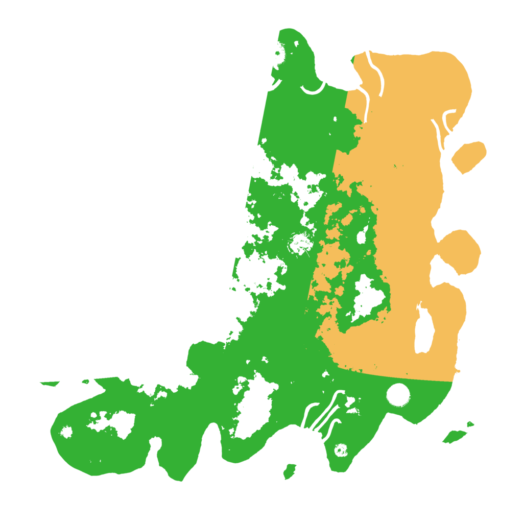 Biome Rust Map: Procedural Map, Size: 4000, Seed: 28124234