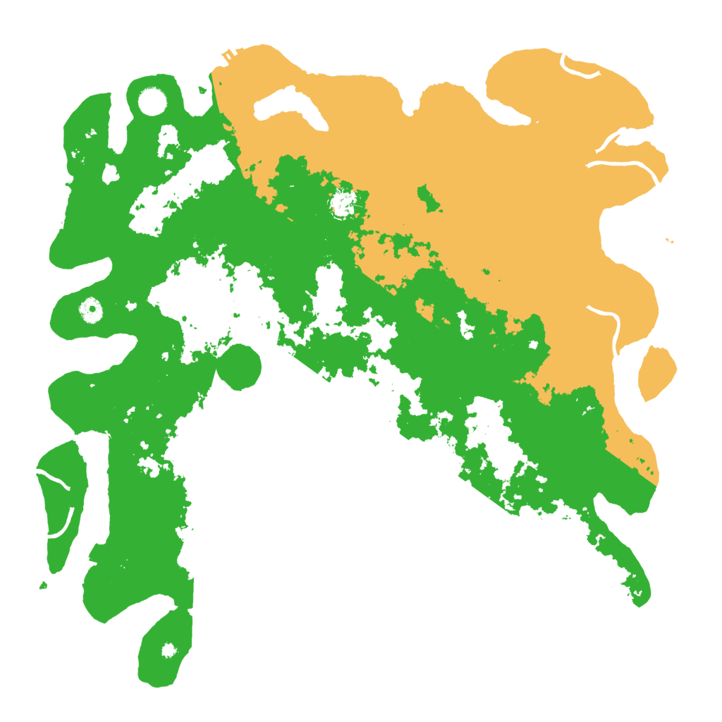 Biome Rust Map: Procedural Map, Size: 4500, Seed: 719143902