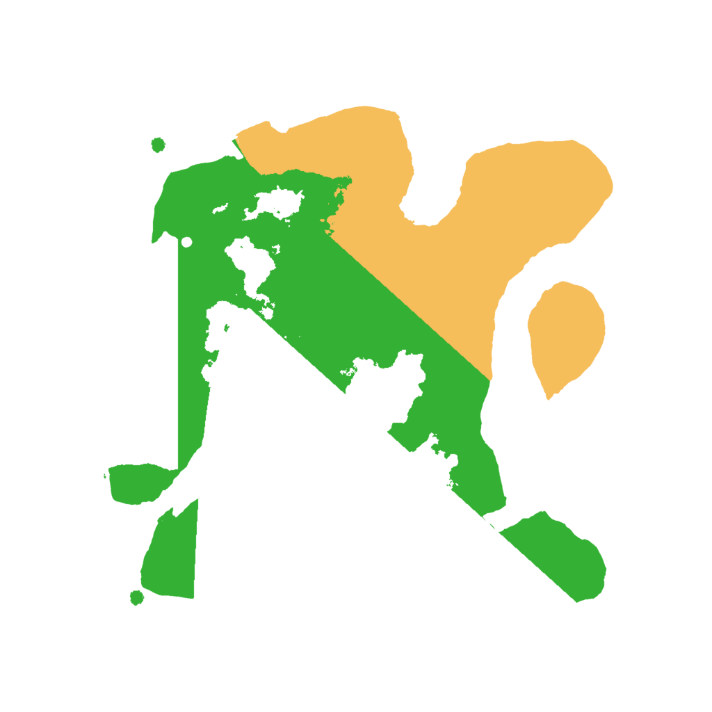 Biome Rust Map: Procedural Map, Size: 2000, Seed: 909777830