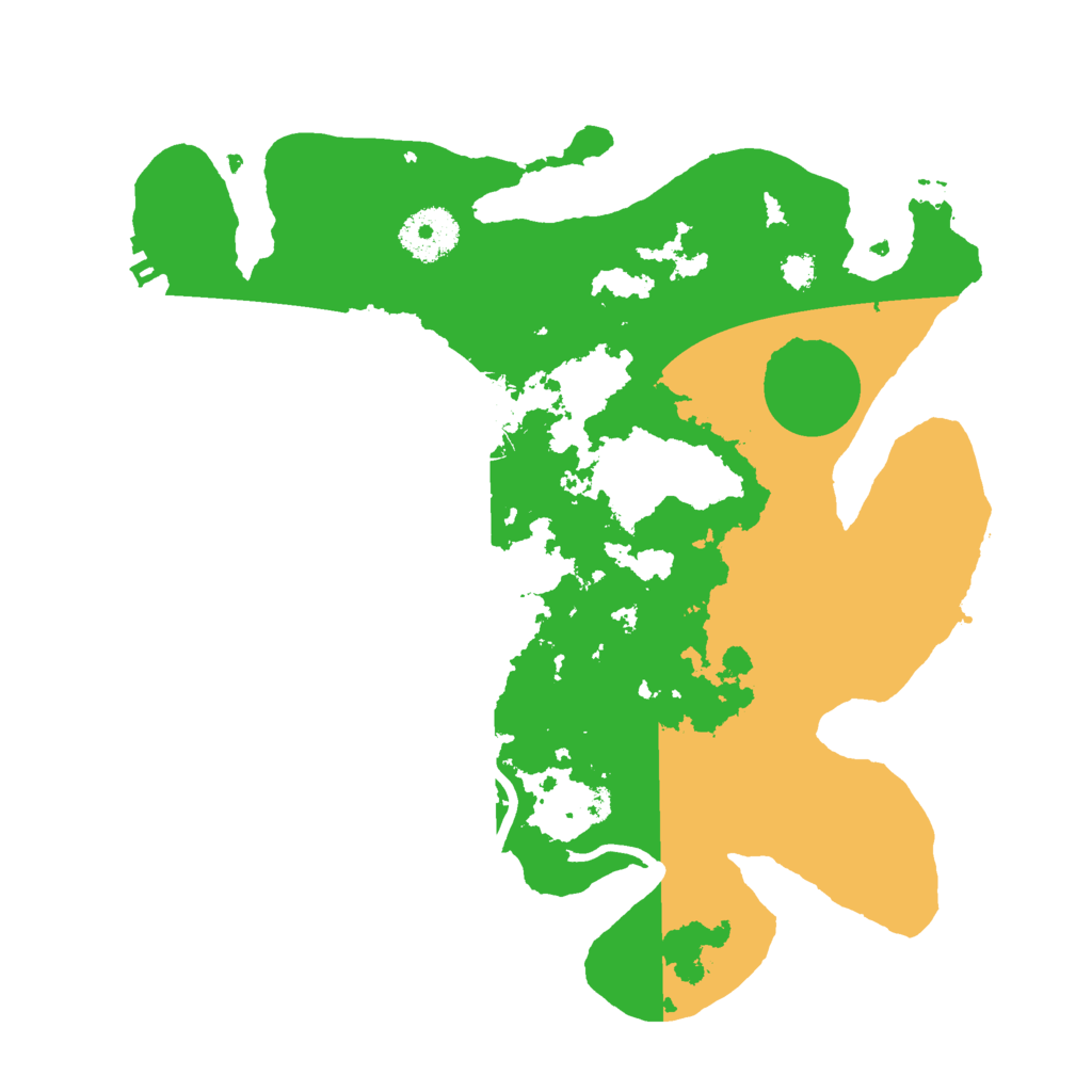 Biome Rust Map: Procedural Map, Size: 3000, Seed: 551876667