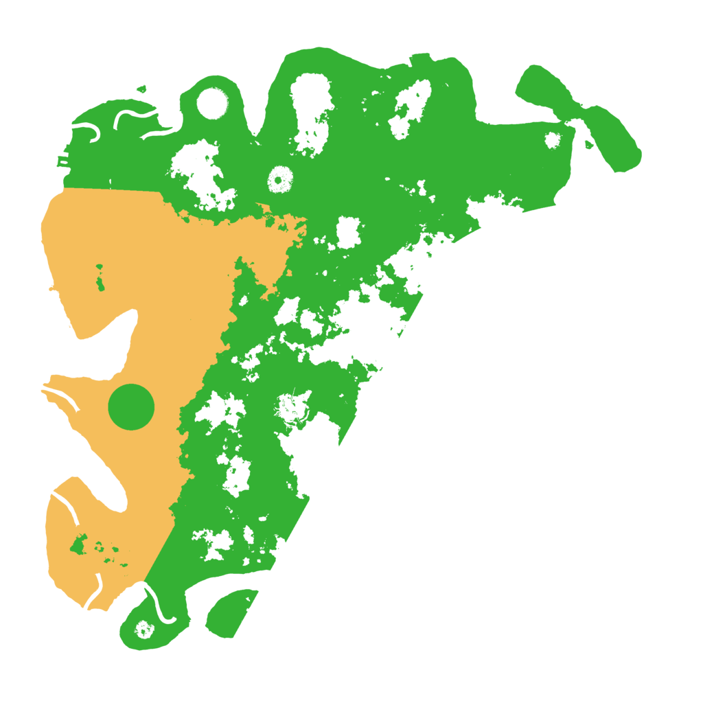 Biome Rust Map: Procedural Map, Size: 4000, Seed: 42241241