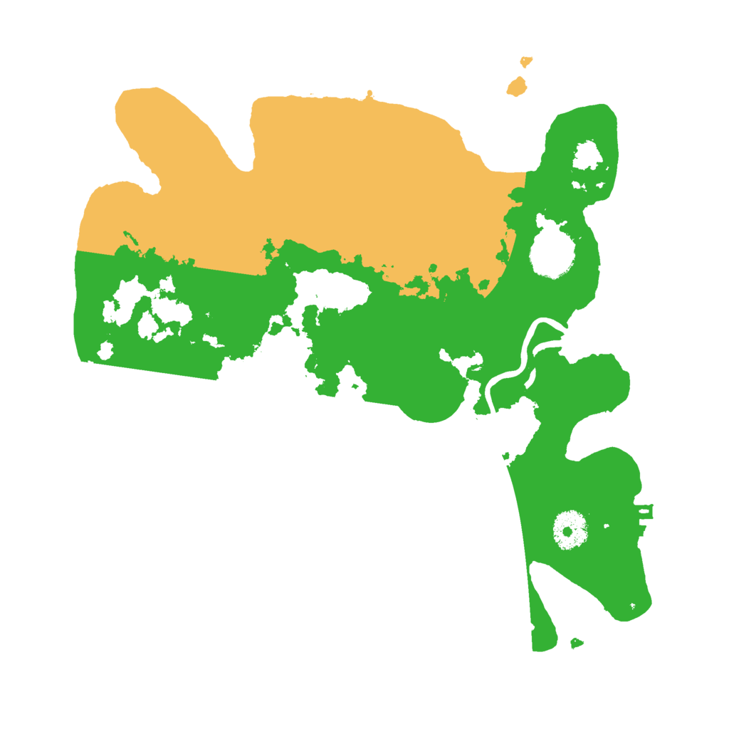 Biome Rust Map: Procedural Map, Size: 3000, Seed: 2082339386