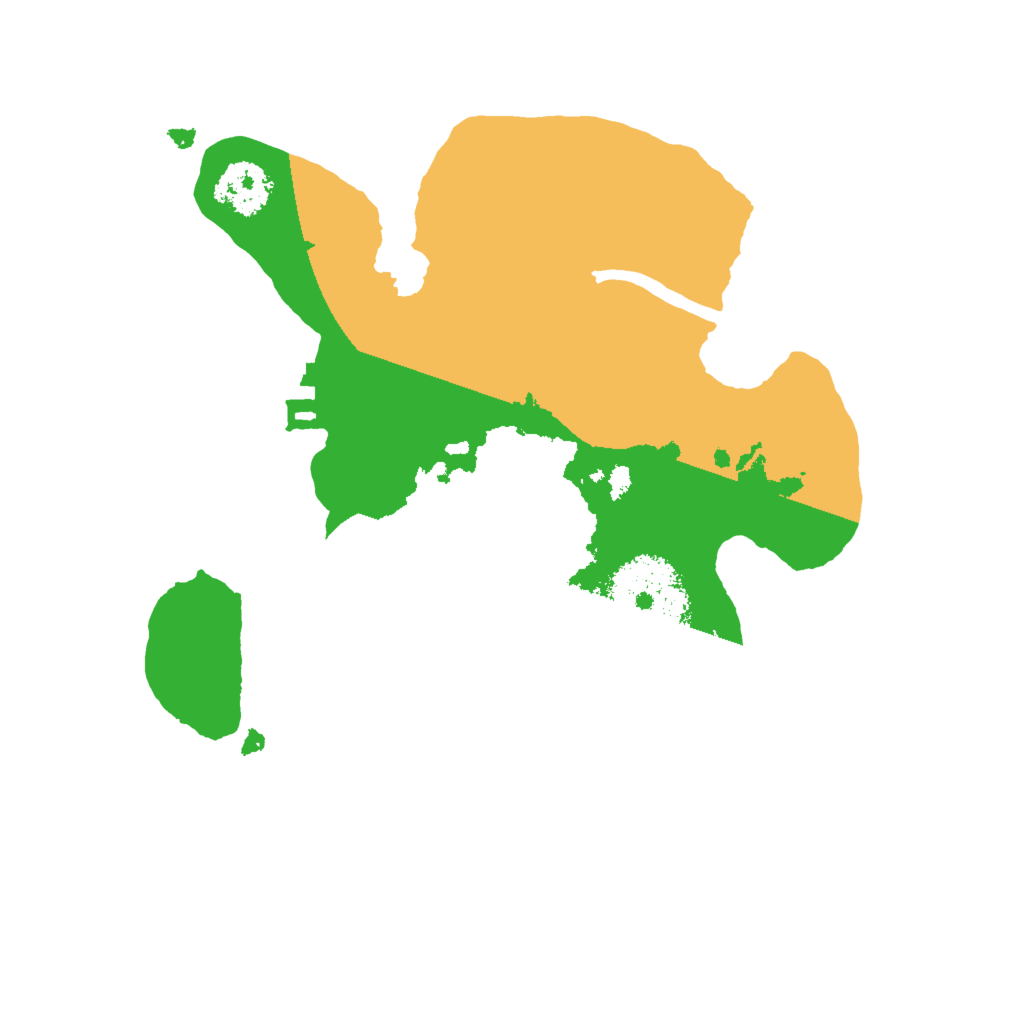 Biome Rust Map: Procedural Map, Size: 2000, Seed: 1853431331