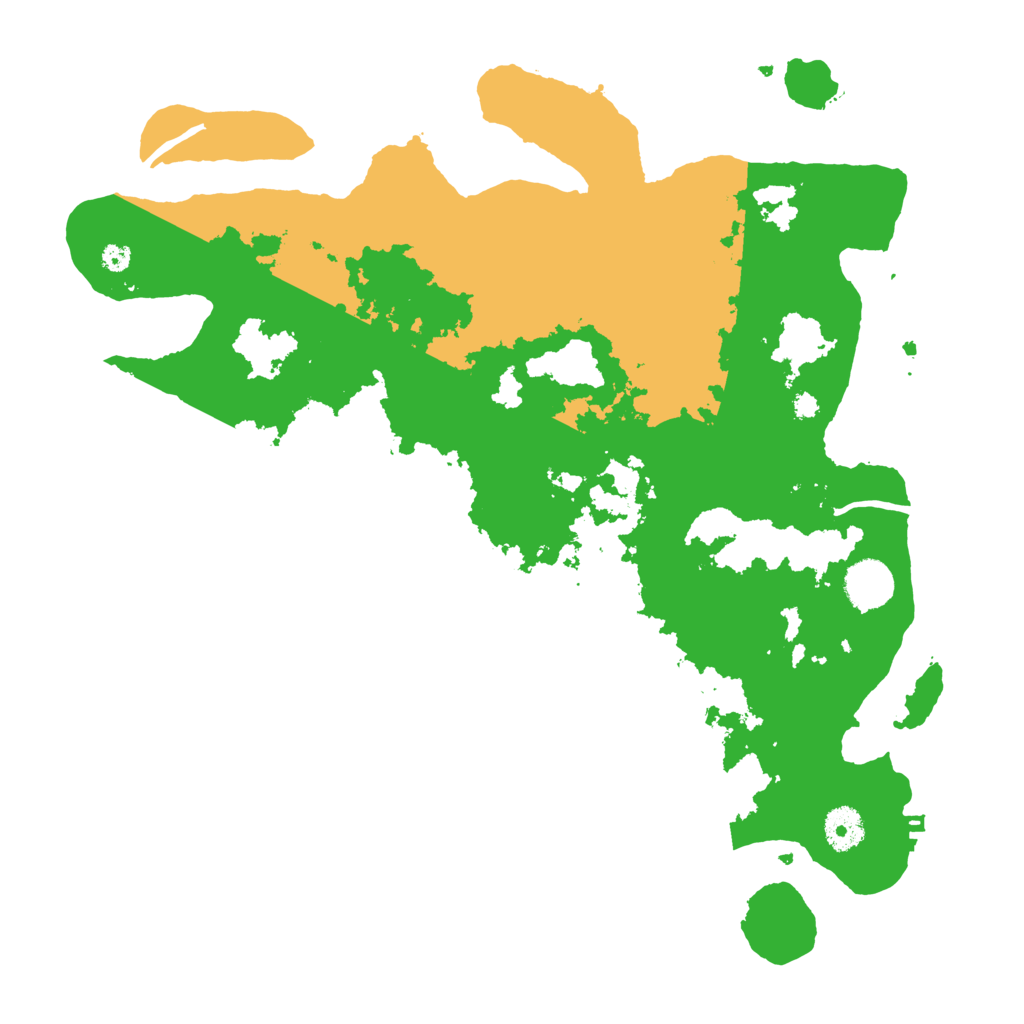 Biome Rust Map: Procedural Map, Size: 3700, Seed: 1760870236
