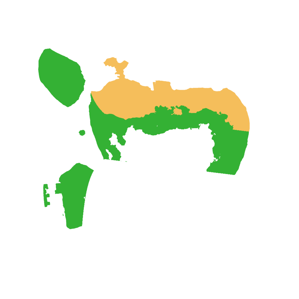 Biome Rust Map: Procedural Map, Size: 2000, Seed: 1948503295