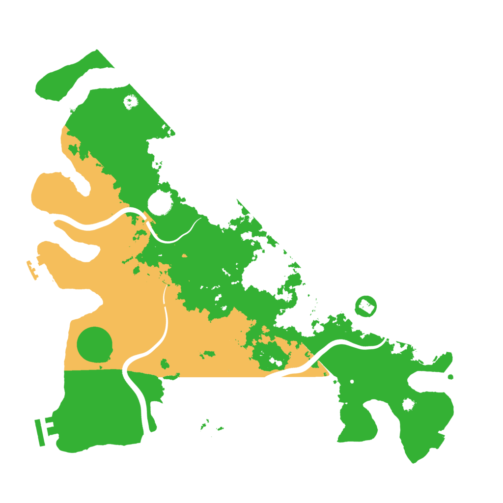 Biome Rust Map: Procedural Map, Size: 3750, Seed: 56198165