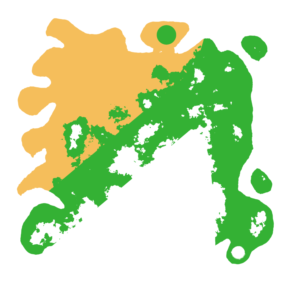 Biome Rust Map: Barren, Size: 4000, Seed: 674846524