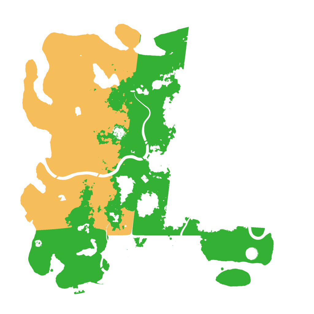 Biome Rust Map: Procedural Map, Size: 4500, Seed: 82671899