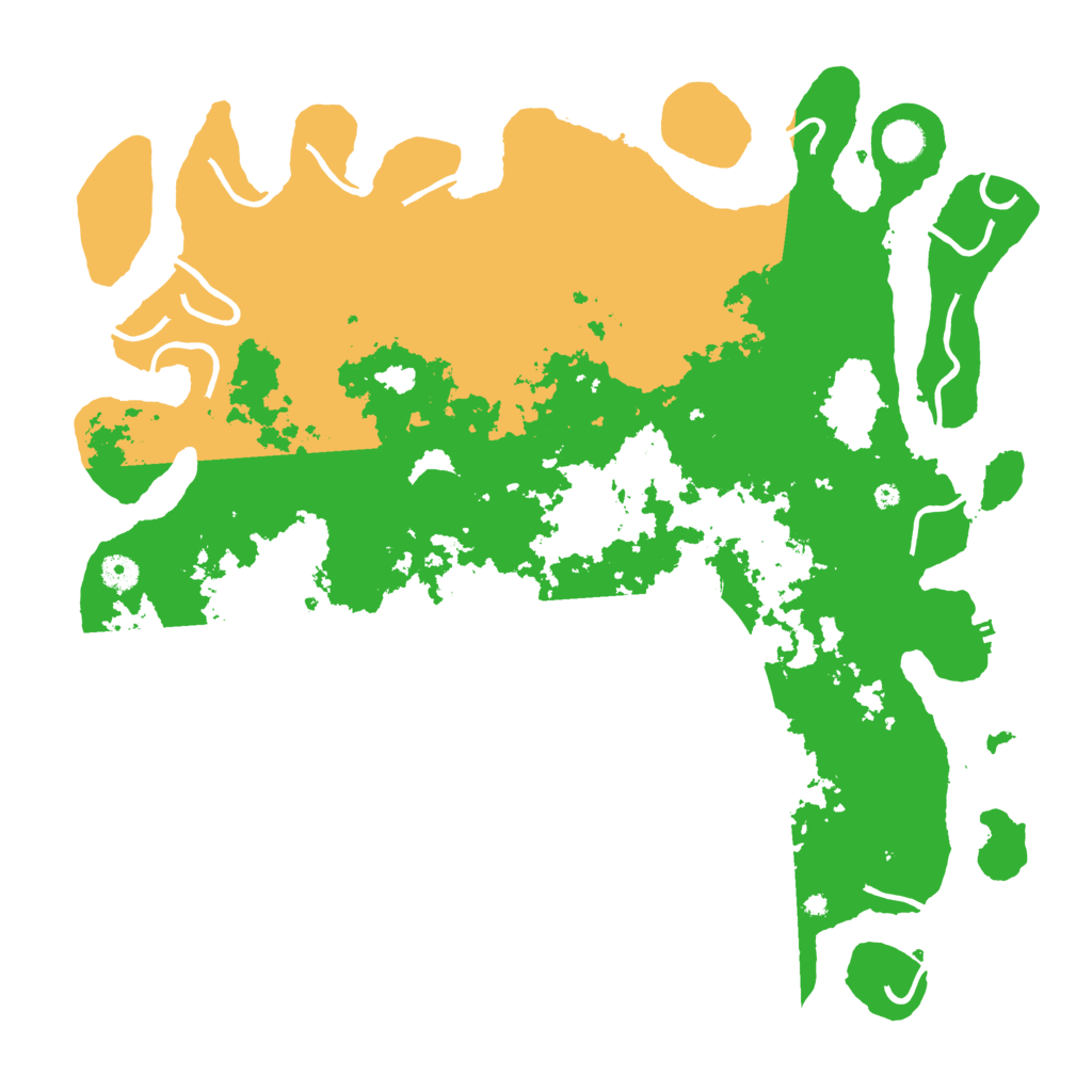 Biome Rust Map: Procedural Map, Size: 4500, Seed: 149546514