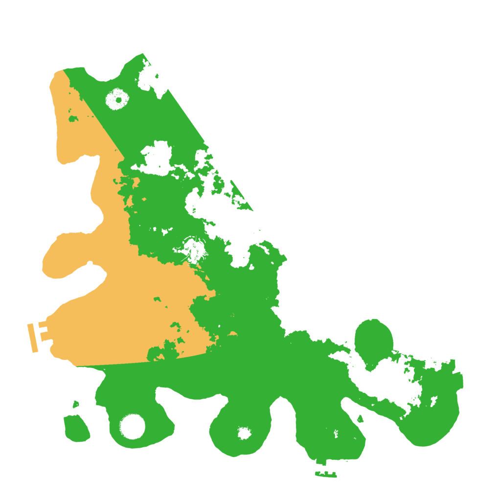 Biome Rust Map: Procedural Map, Size: 3500, Seed: 1484586139