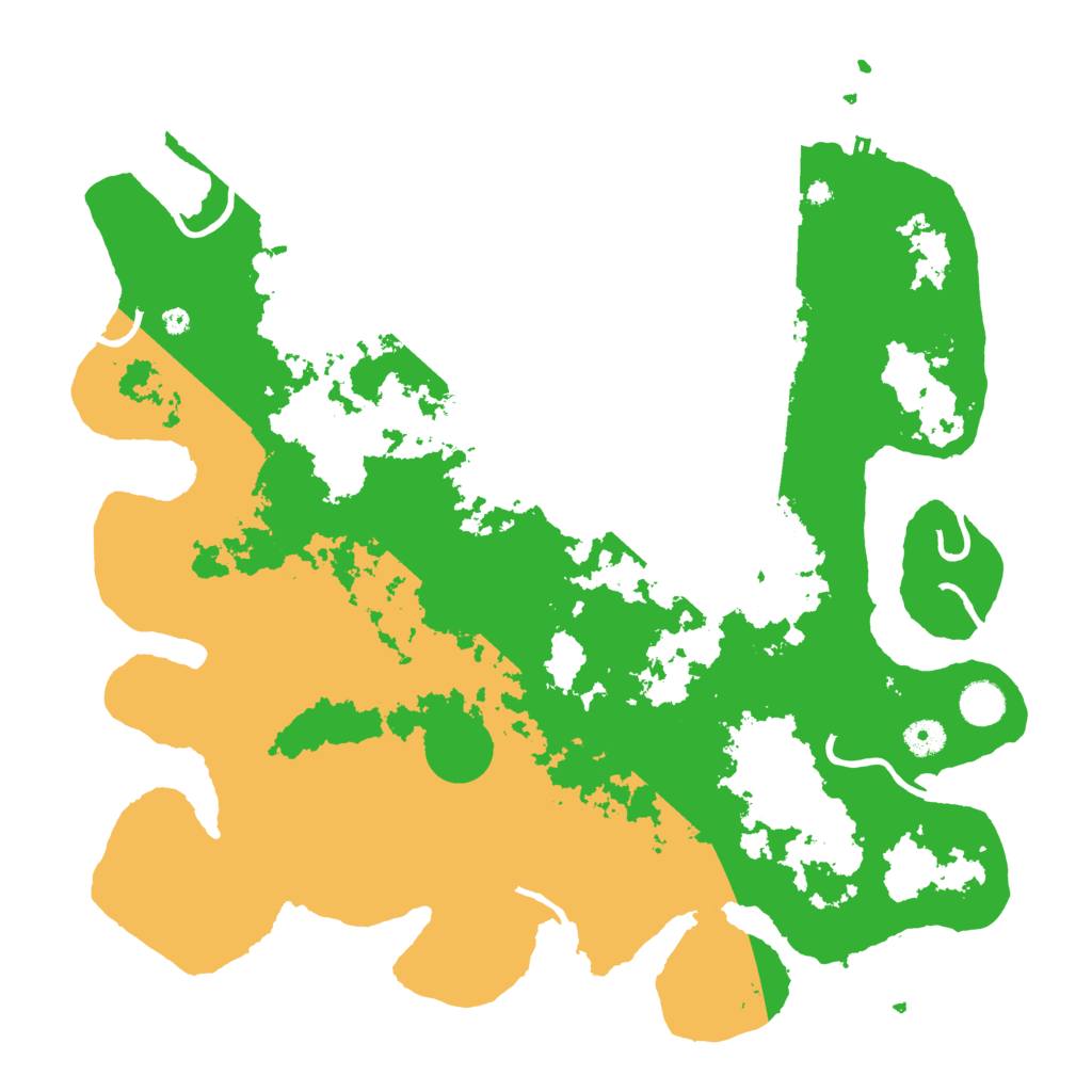 Biome Rust Map: Procedural Map, Size: 4250, Seed: 289111379