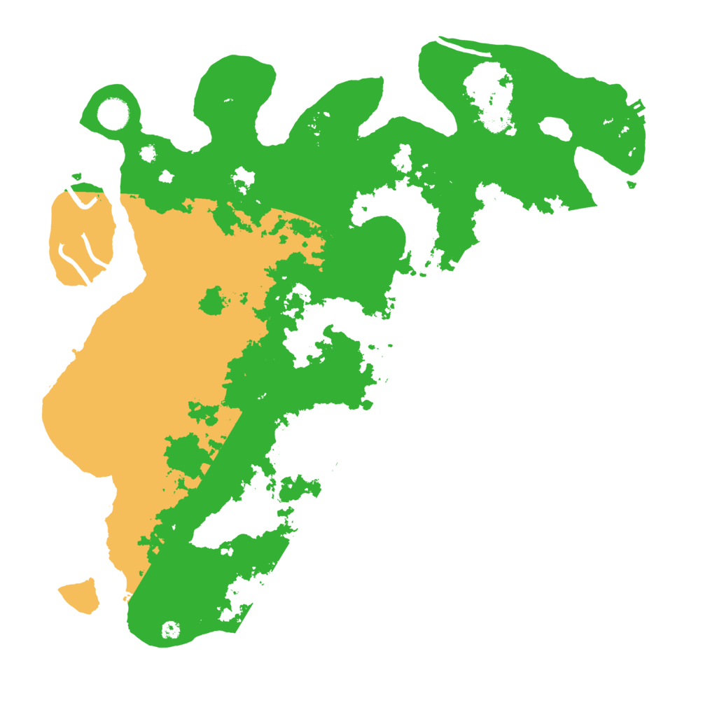Biome Rust Map: Procedural Map, Size: 4000, Seed: 9119