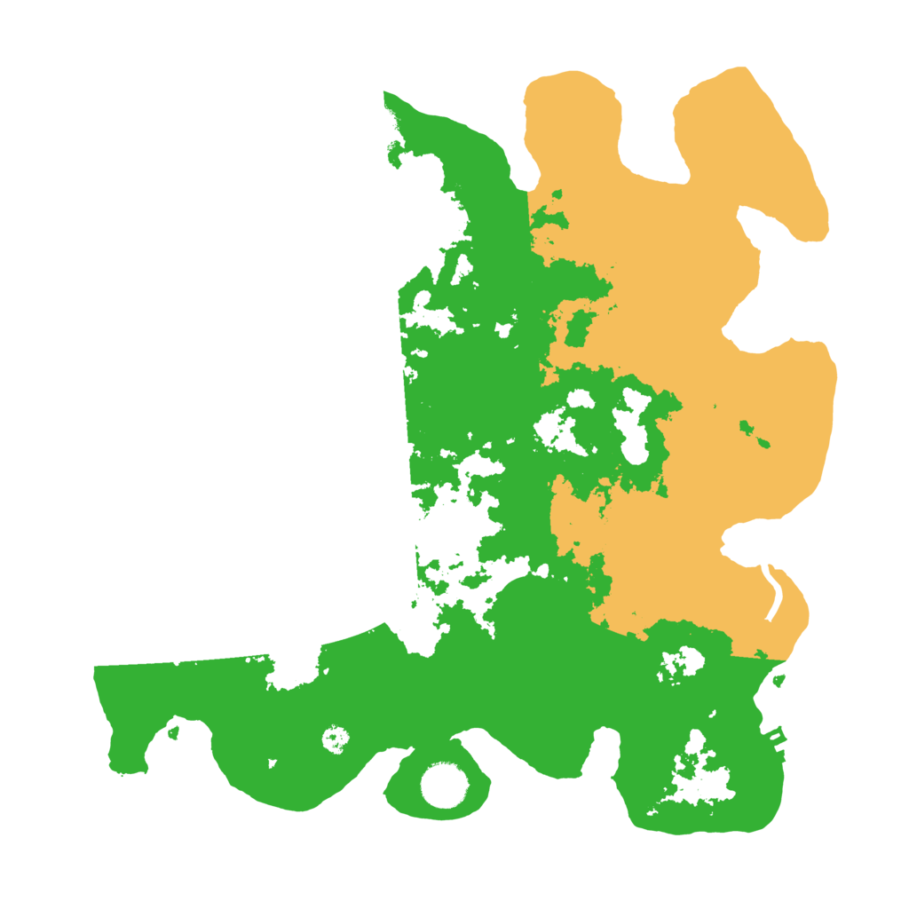 Biome Rust Map: Procedural Map, Size: 3500, Seed: 779865334