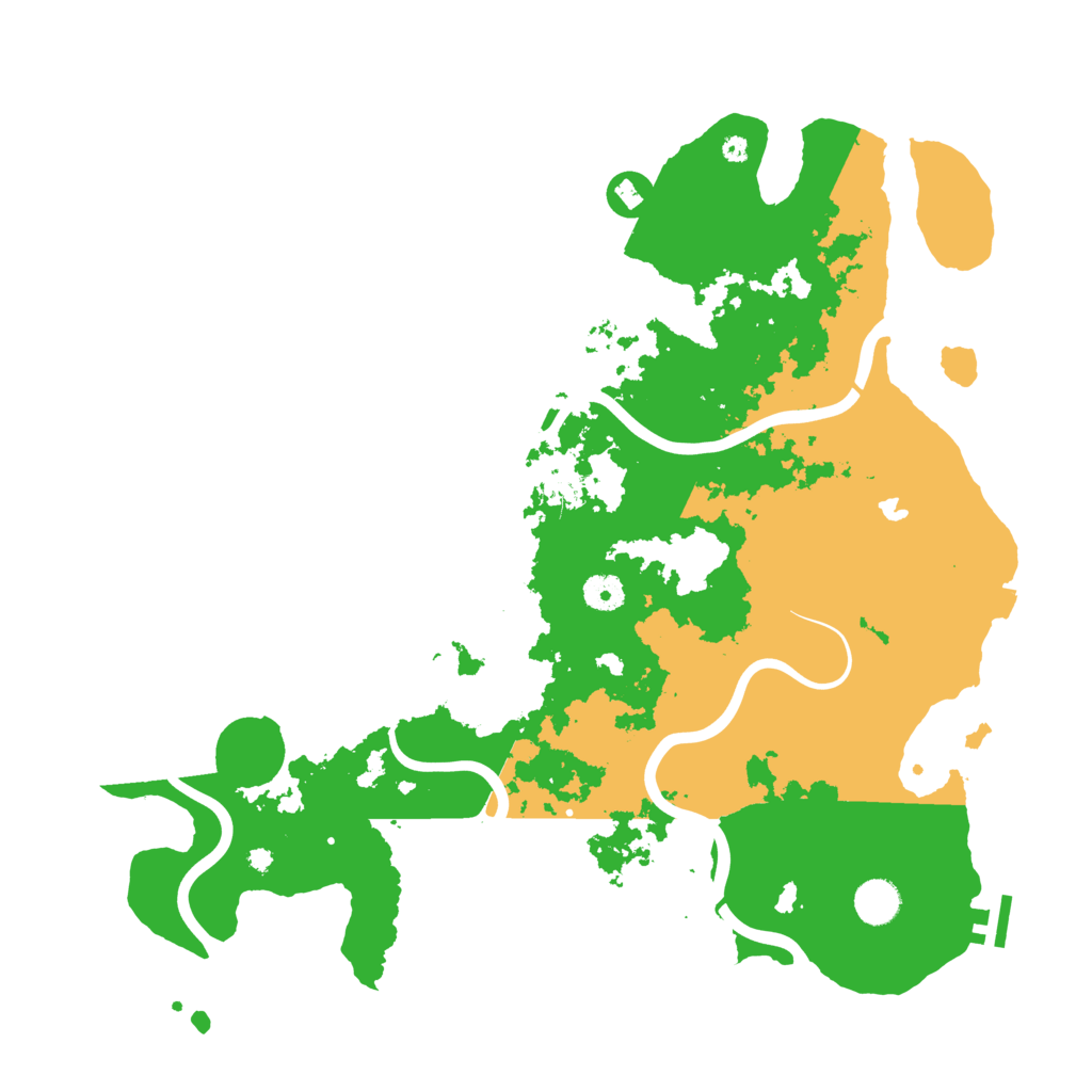 Biome Rust Map: Procedural Map, Size: 4200, Seed: 2423