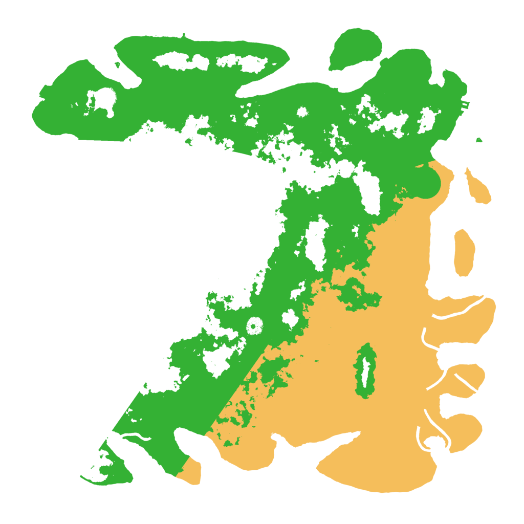 Biome Rust Map: Procedural Map, Size: 4500, Seed: 1979301813