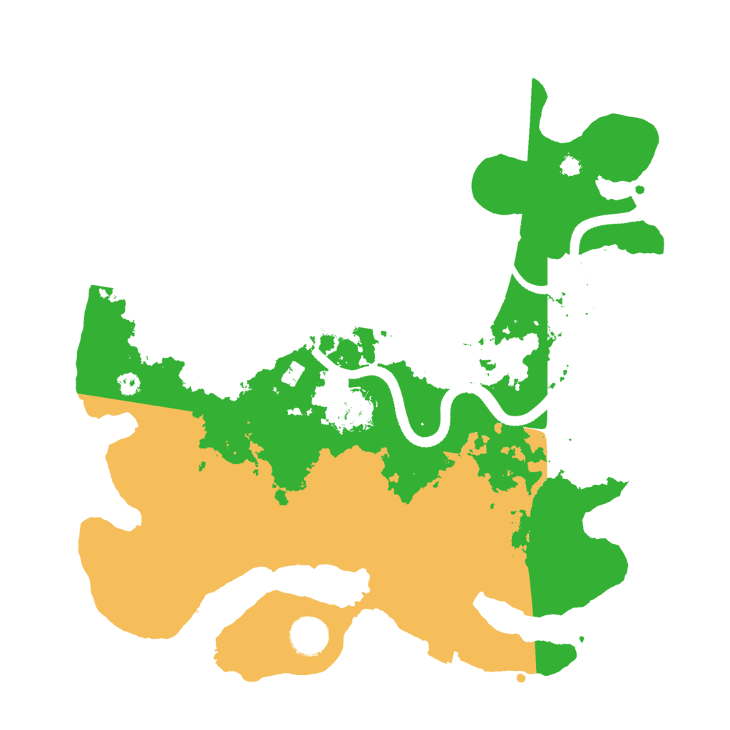 Biome Rust Map: Procedural Map, Size: 3300, Seed: 112
