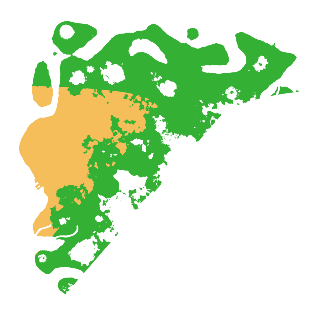 Biome Rust Map: Procedural Map, Size: 4000, Seed: 17653