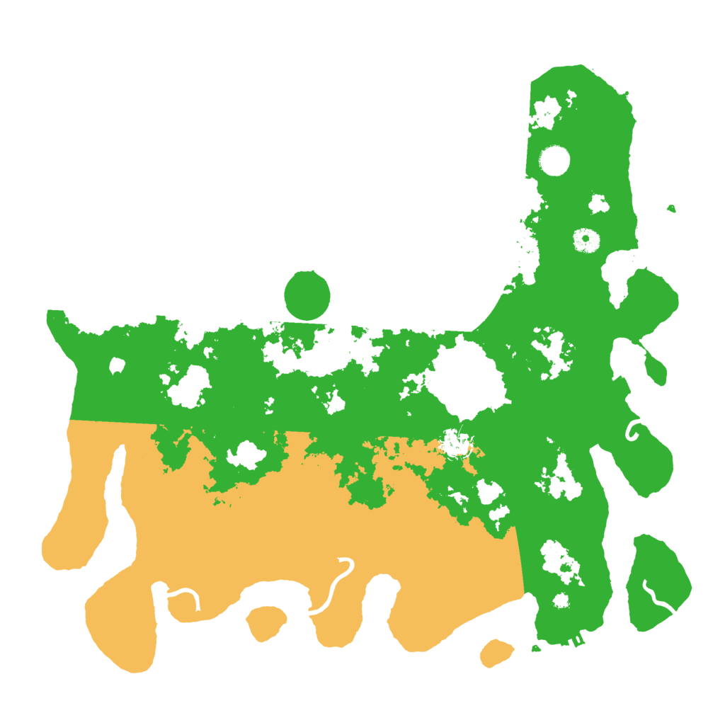 Biome Rust Map: Procedural Map, Size: 4200, Seed: 2014941522