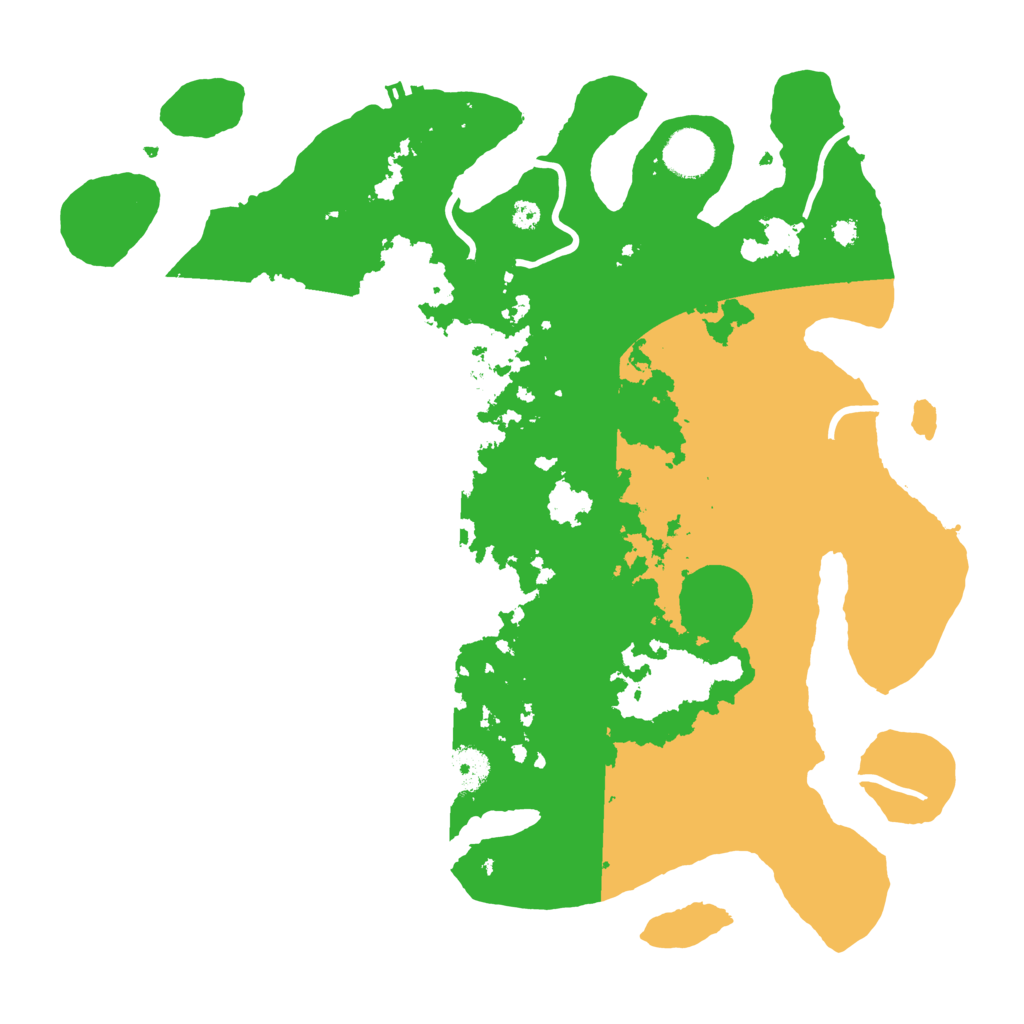 Biome Rust Map: Procedural Map, Size: 3700, Seed: 29618352