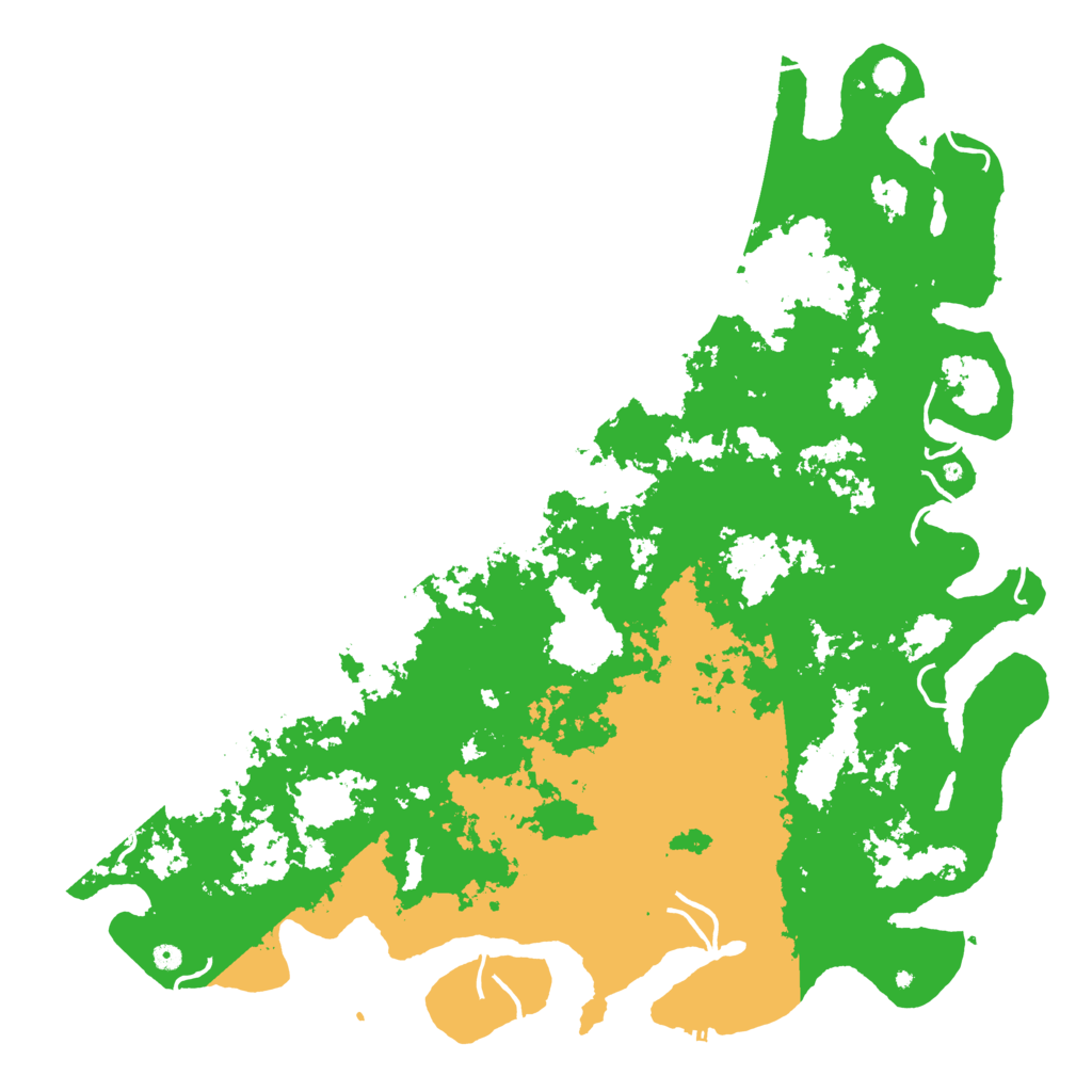Biome Rust Map: Procedural Map, Size: 6000, Seed: 577197