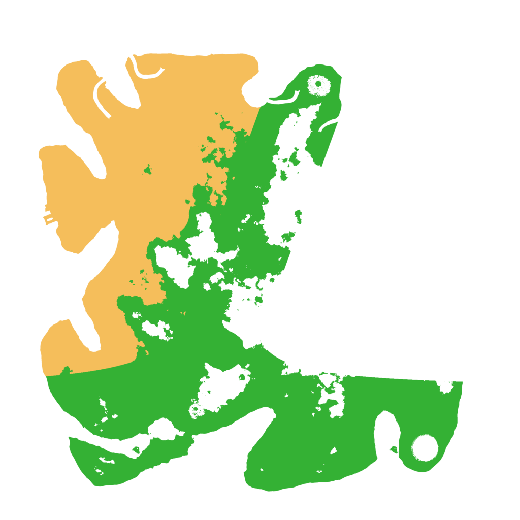 Biome Rust Map: Procedural Map, Size: 3500, Seed: 65478200