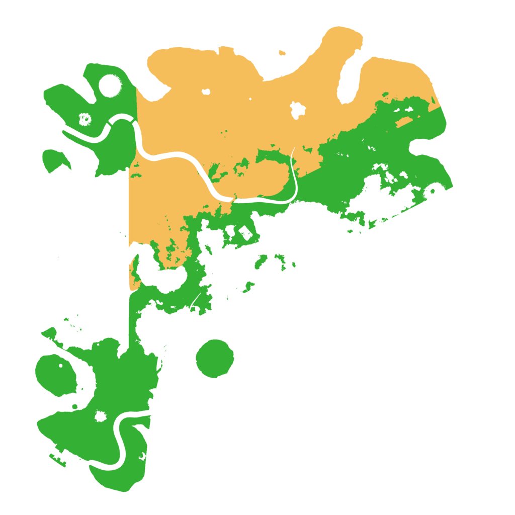 Biome Rust Map: Procedural Map, Size: 4000, Seed: 1850038953