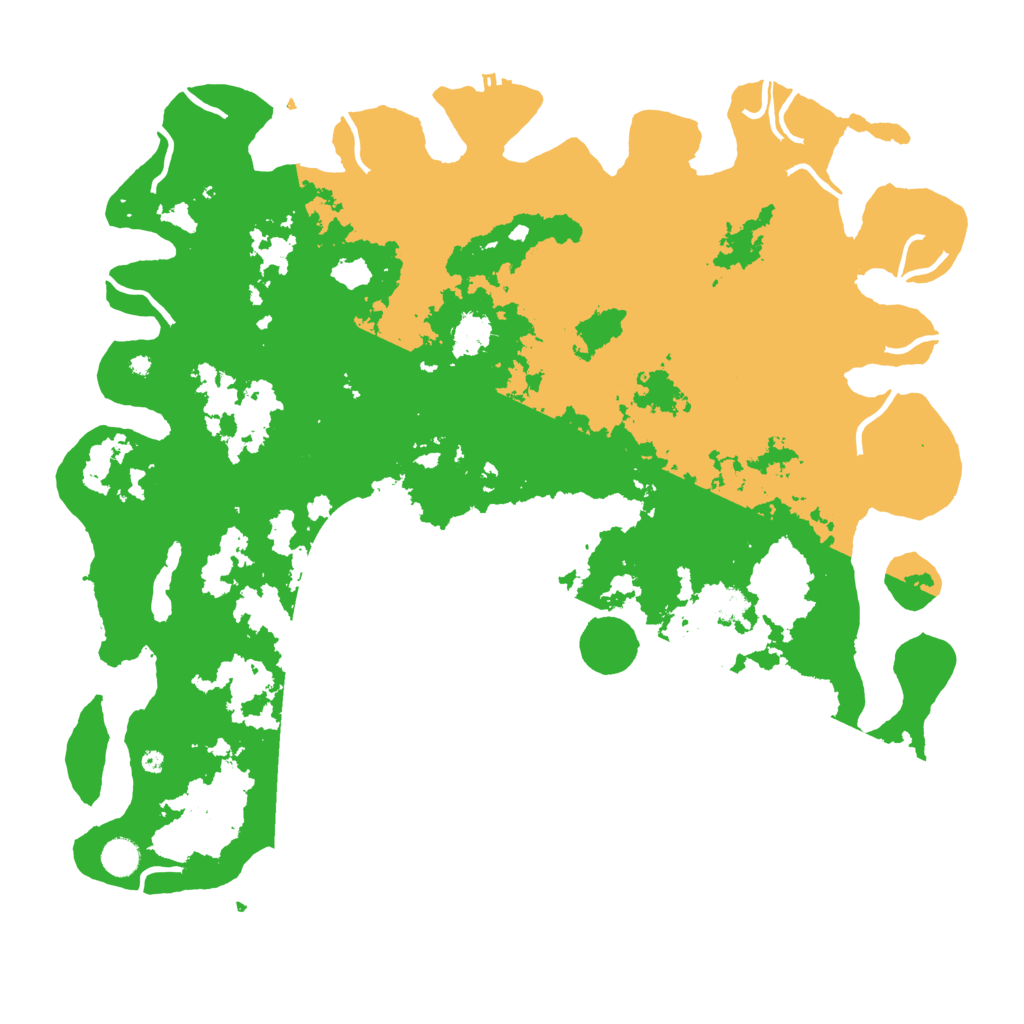Biome Rust Map: Procedural Map, Size: 4700, Seed: 6158369