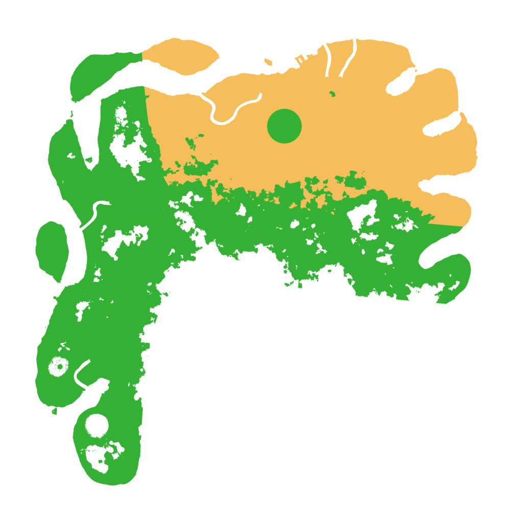 Biome Rust Map: Procedural Map, Size: 4000, Seed: 65372