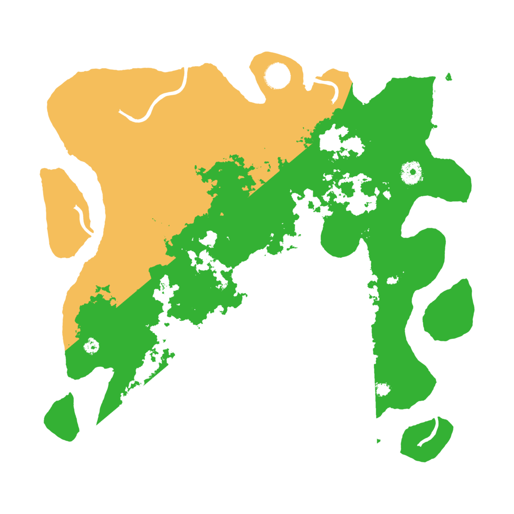 Biome Rust Map: Procedural Map, Size: 3500, Seed: 835866899