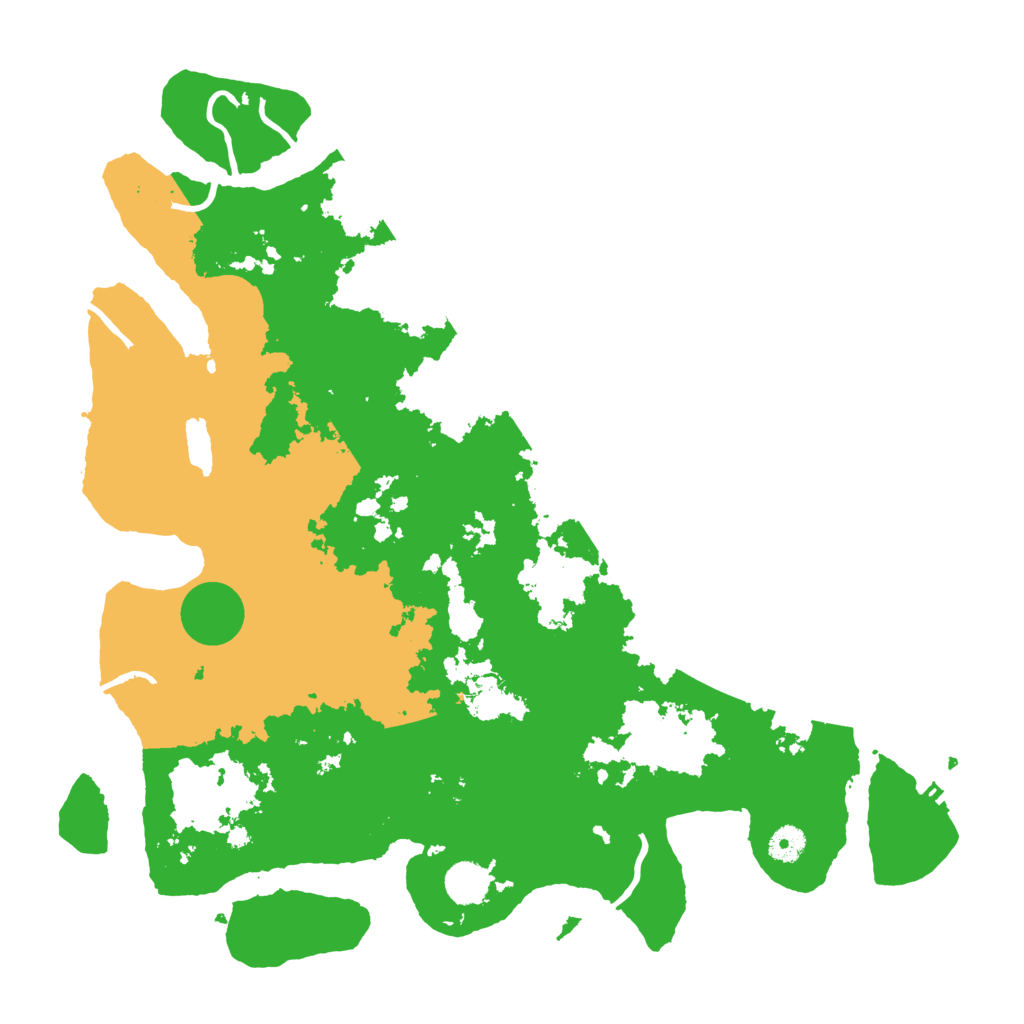 Biome Rust Map: Procedural Map, Size: 4250, Seed: 76236978