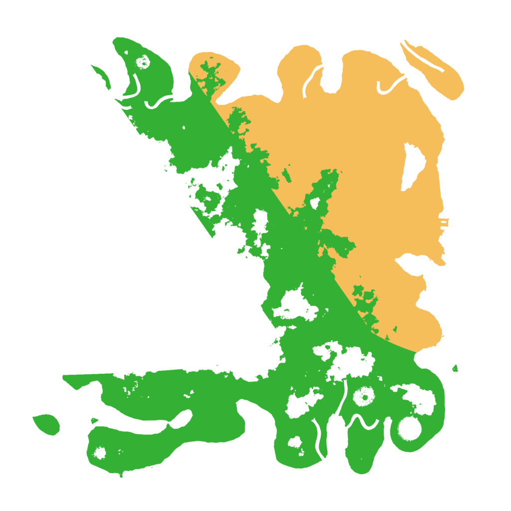 Biome Rust Map: Procedural Map, Size: 3850, Seed: 2543608