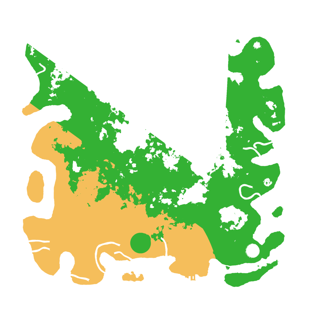 Biome Rust Map: Procedural Map, Size: 4000, Seed: 2115
