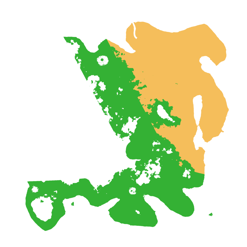 Biome Rust Map: Procedural Map, Size: 3500, Seed: 1757766248