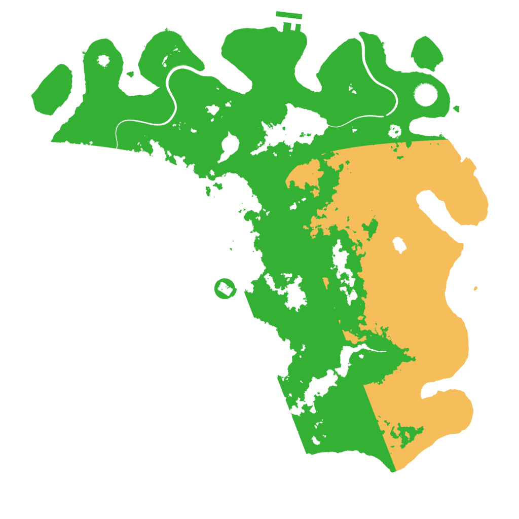 Biome Rust Map: Procedural Map, Size: 4000, Seed: 174353322