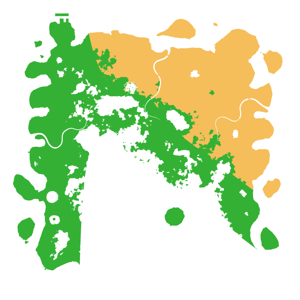 Biome Rust Map: Procedural Map, Size: 4500, Seed: 1897642133