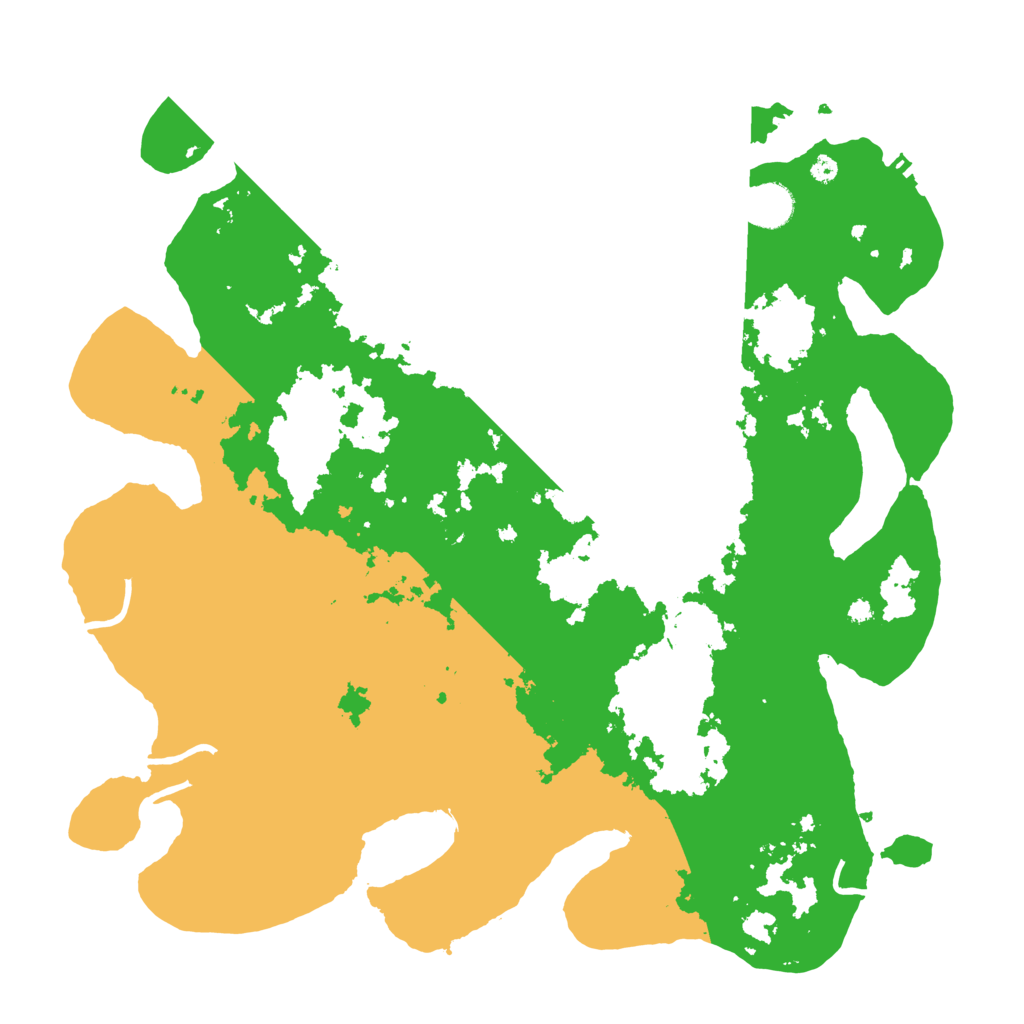 Biome Rust Map: Procedural Map, Size: 4000, Seed: 12374