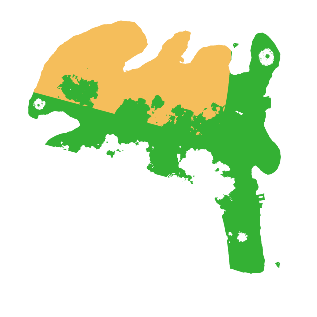 Biome Rust Map: Procedural Map, Size: 3000, Seed: 12453