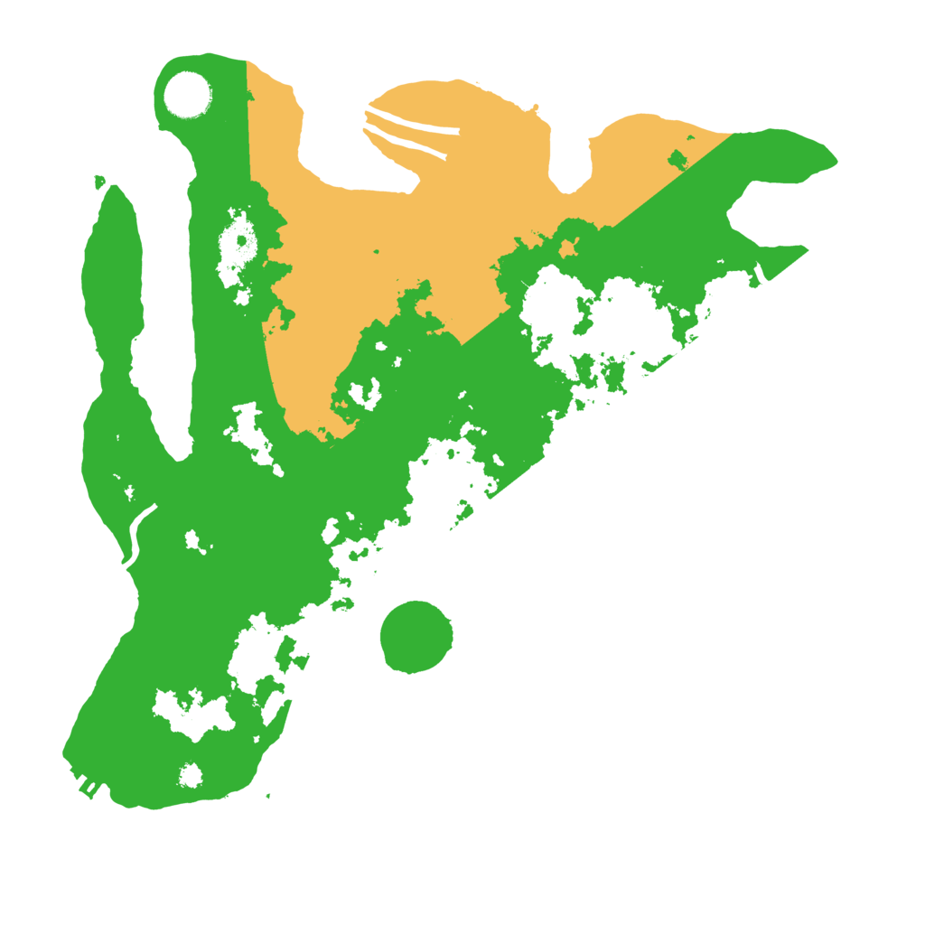 Biome Rust Map: Procedural Map, Size: 3500, Seed: 2900