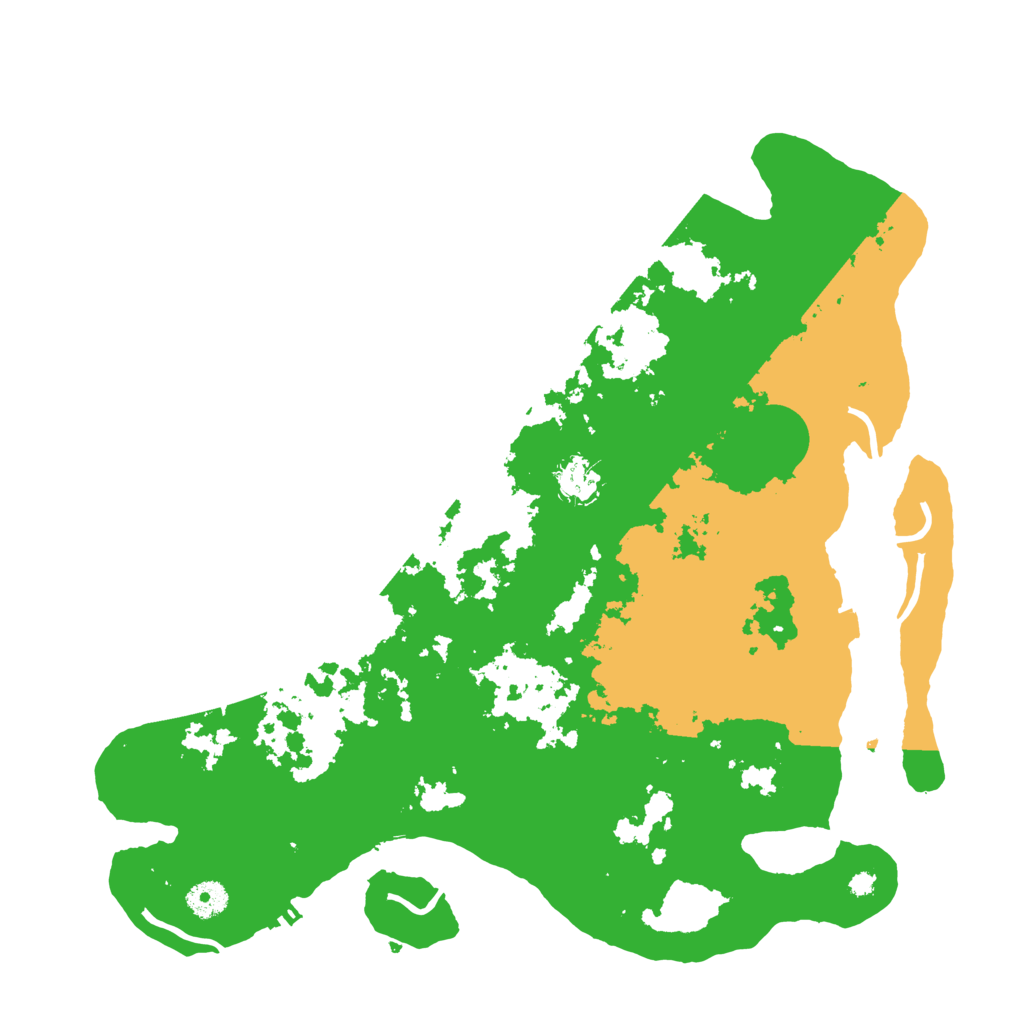 Biome Rust Map: Procedural Map, Size: 4000, Seed: 1425634990