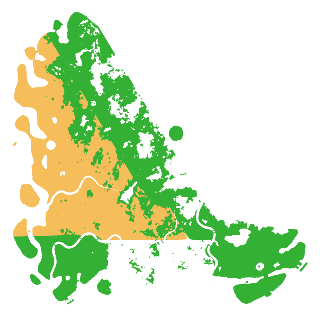 Biome Rust Map: Procedural Map, Size: 5990, Seed: 42342362