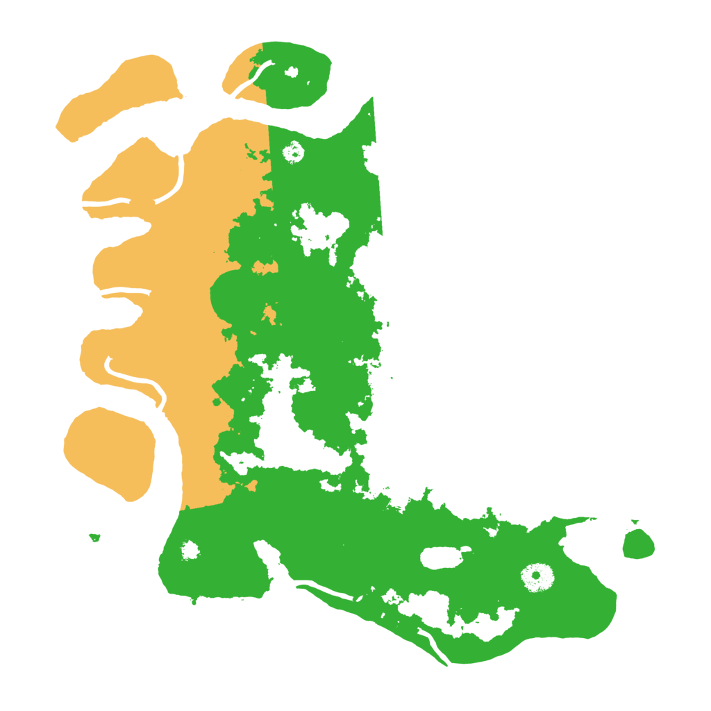 Biome Rust Map: Procedural Map, Size: 3500, Seed: 5706744