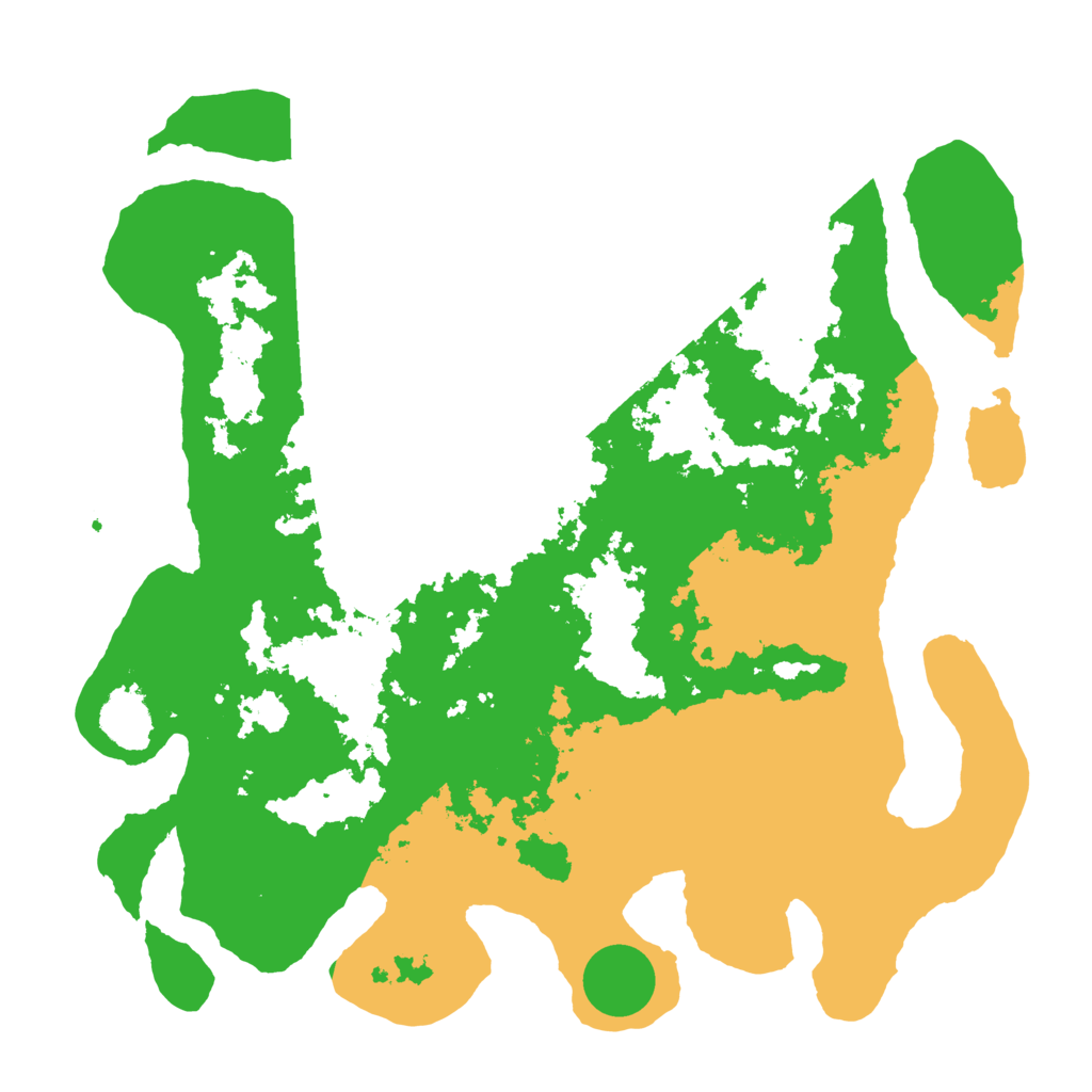 Biome Rust Map: Barren, Size: 4000, Seed: 1867642298