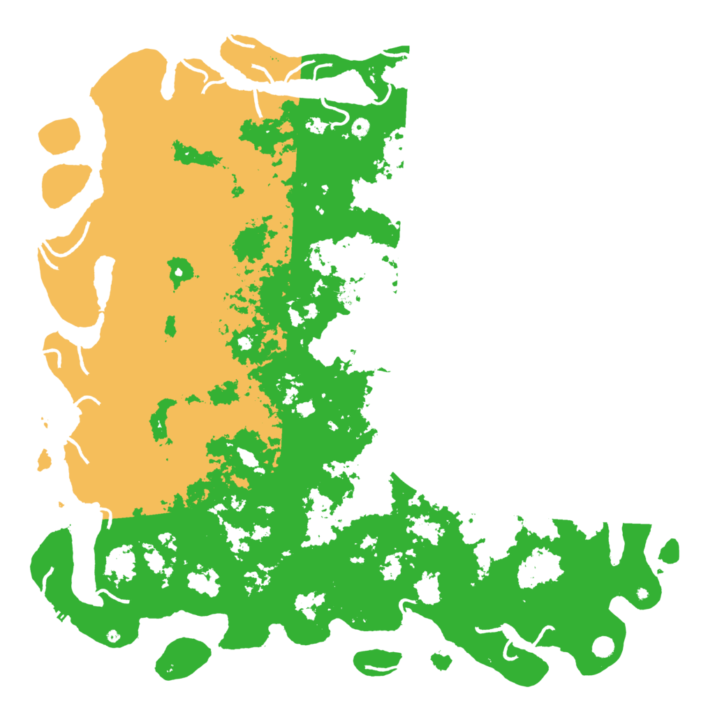 Biome Rust Map: Procedural Map, Size: 6000, Seed: 224734227