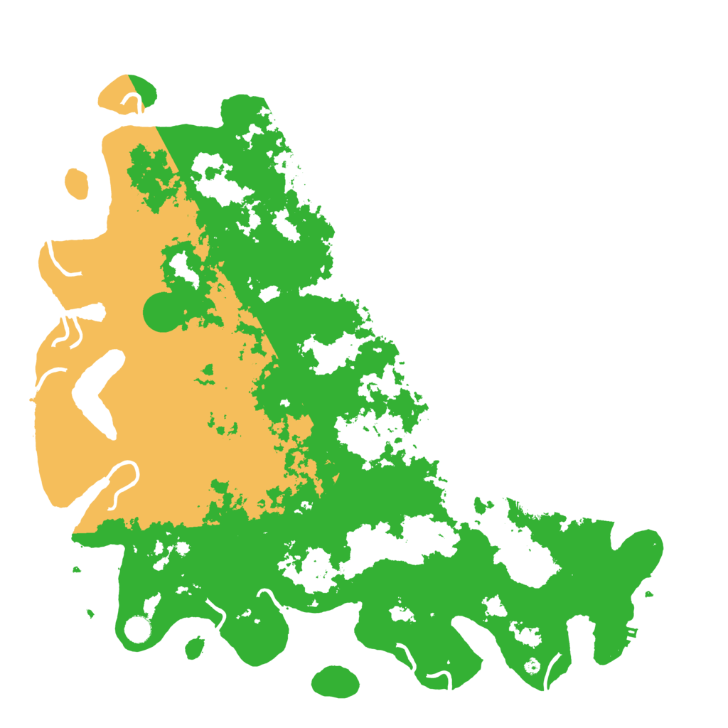 Biome Rust Map: Procedural Map, Size: 4800, Seed: 481590359