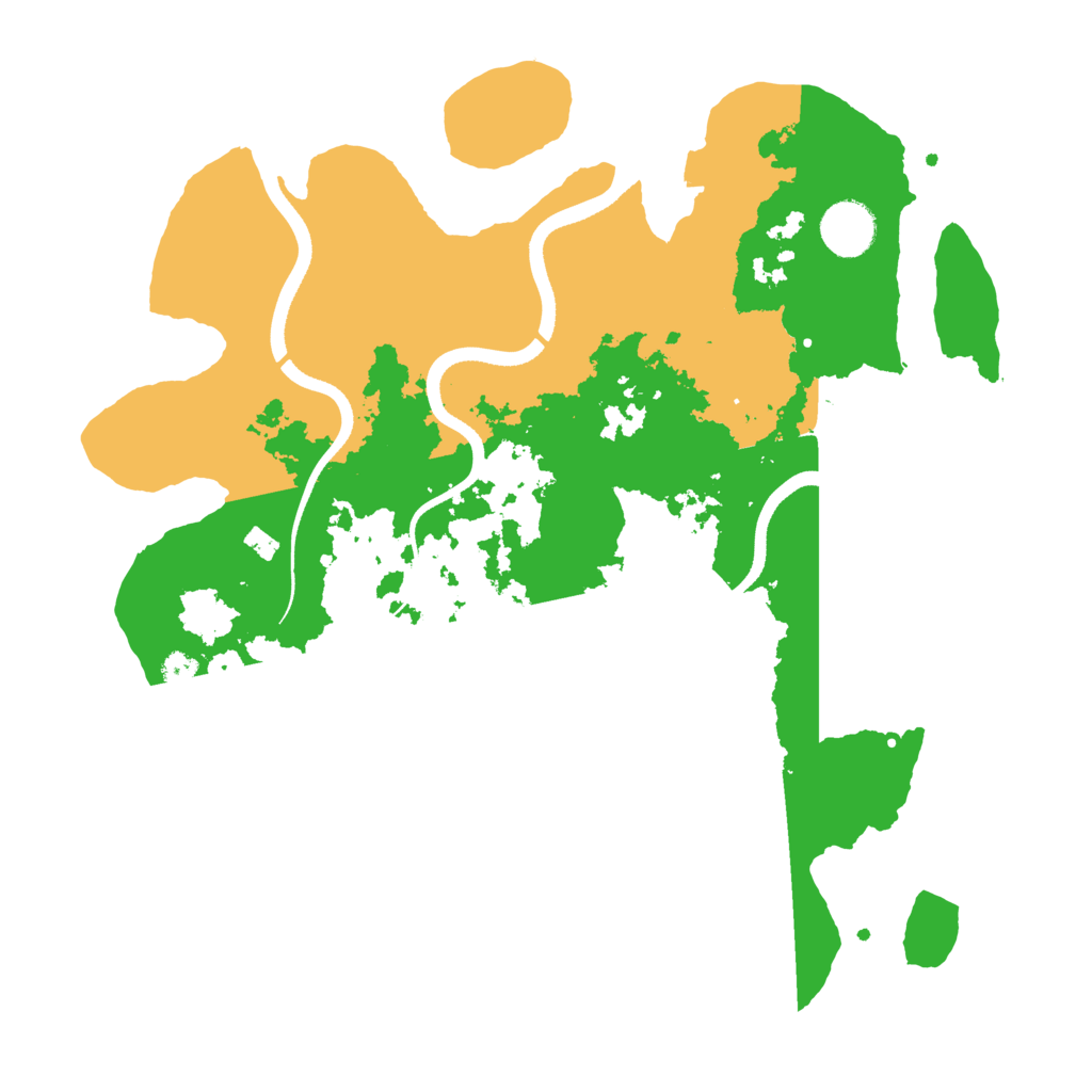 Biome Rust Map: Procedural Map, Size: 3500, Seed: 1534620822