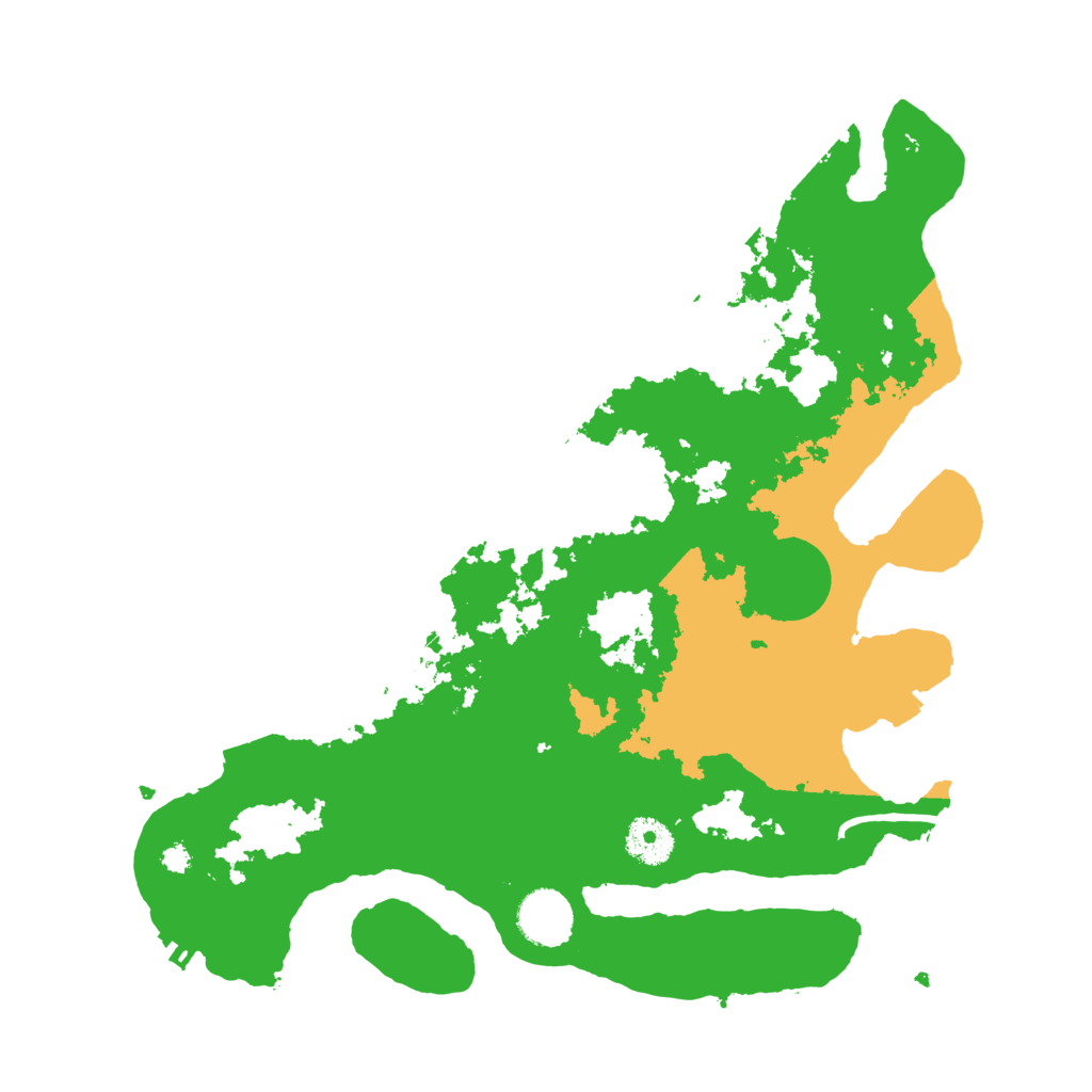 Biome Rust Map: Procedural Map, Size: 3500, Seed: 3892289