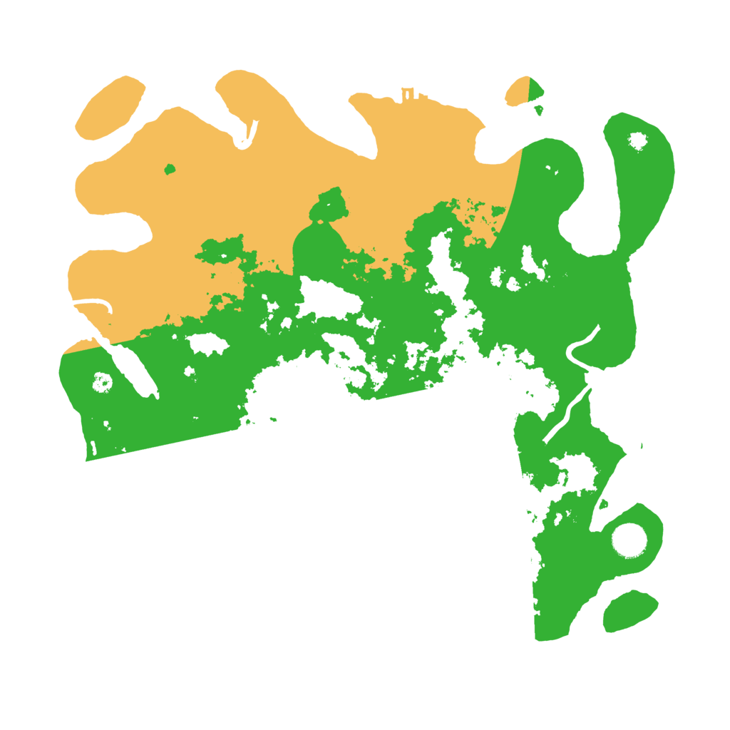 Biome Rust Map: Procedural Map, Size: 3700, Seed: 756353872