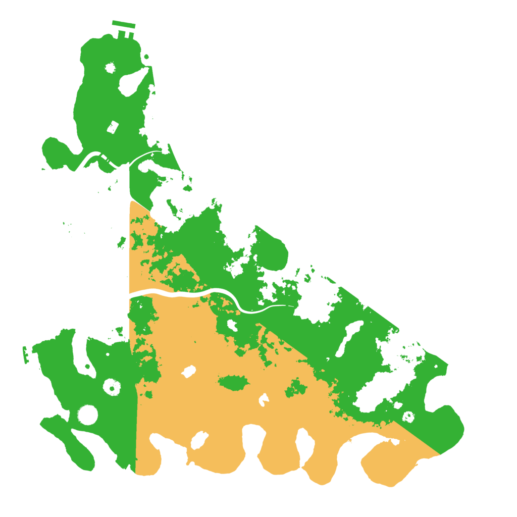 Biome Rust Map: Procedural Map, Size: 4500, Seed: 1286211161