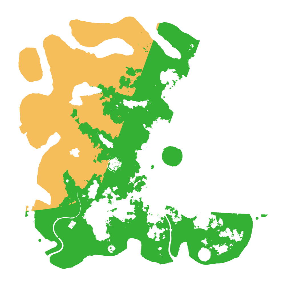 Biome Rust Map: Procedural Map, Size: 4000, Seed: 784295